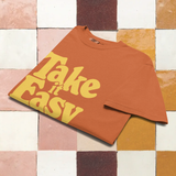 Take It Easy Orange - Fall Faith-Inspired T-Shirt