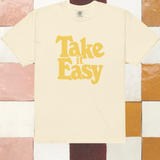 Take It Easy Cream - Fall Faith-Inspired T-Shirt